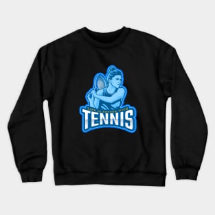 Life Is Better With Tennis Crewneck Sweatshirt